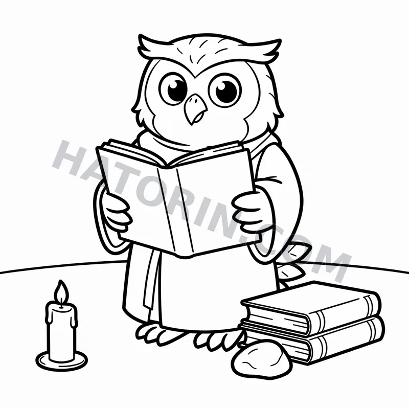Easy Fantasy Heroes coloring page preview 5