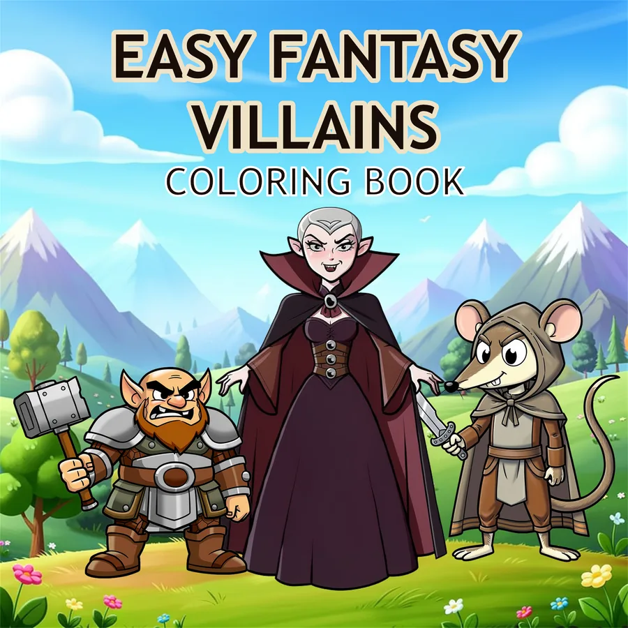 Easy Fantasy Villains cover