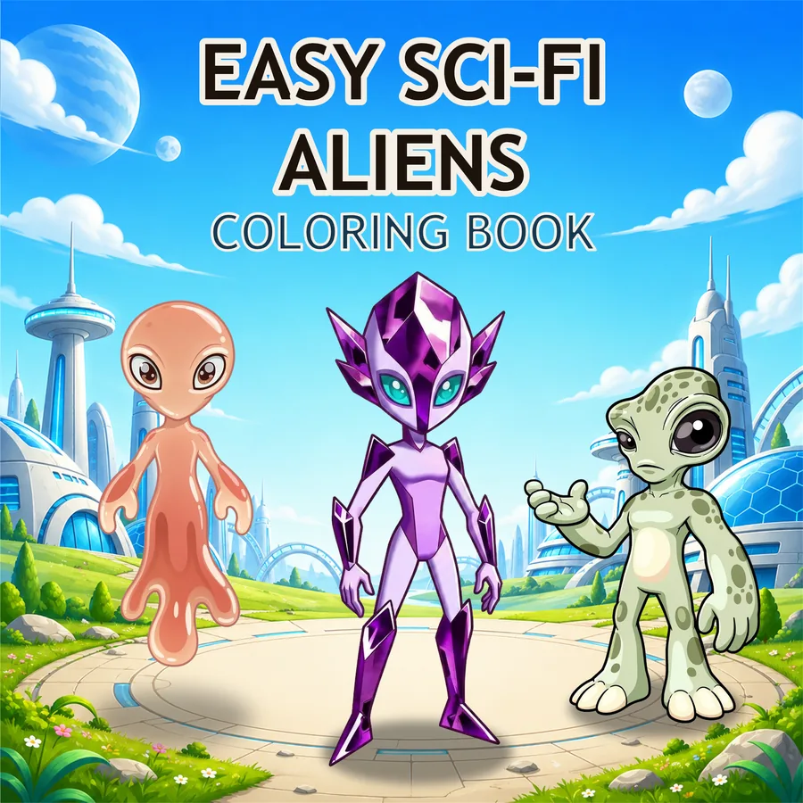 Easy Sci-Fi Aliens cover