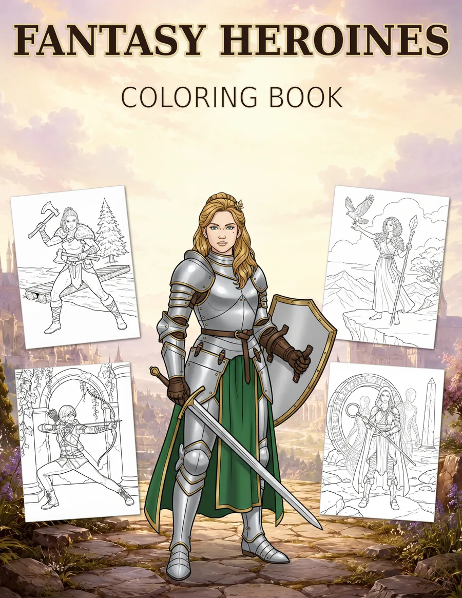 Fantasy Heroines cover